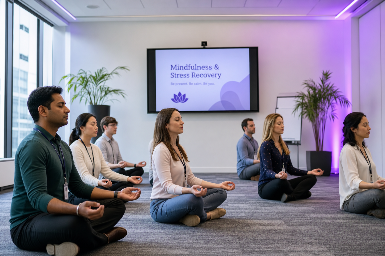 Greenmobility Stress Recovery and Mindfulness Lab program